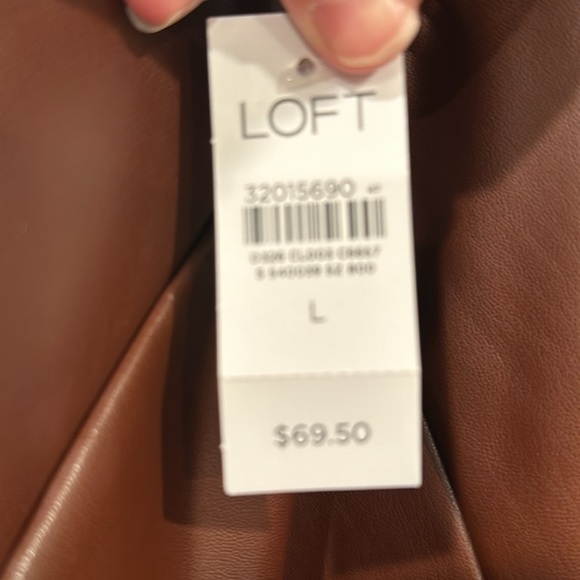 Loft Faux Leather Pants - Picture 6 of 7